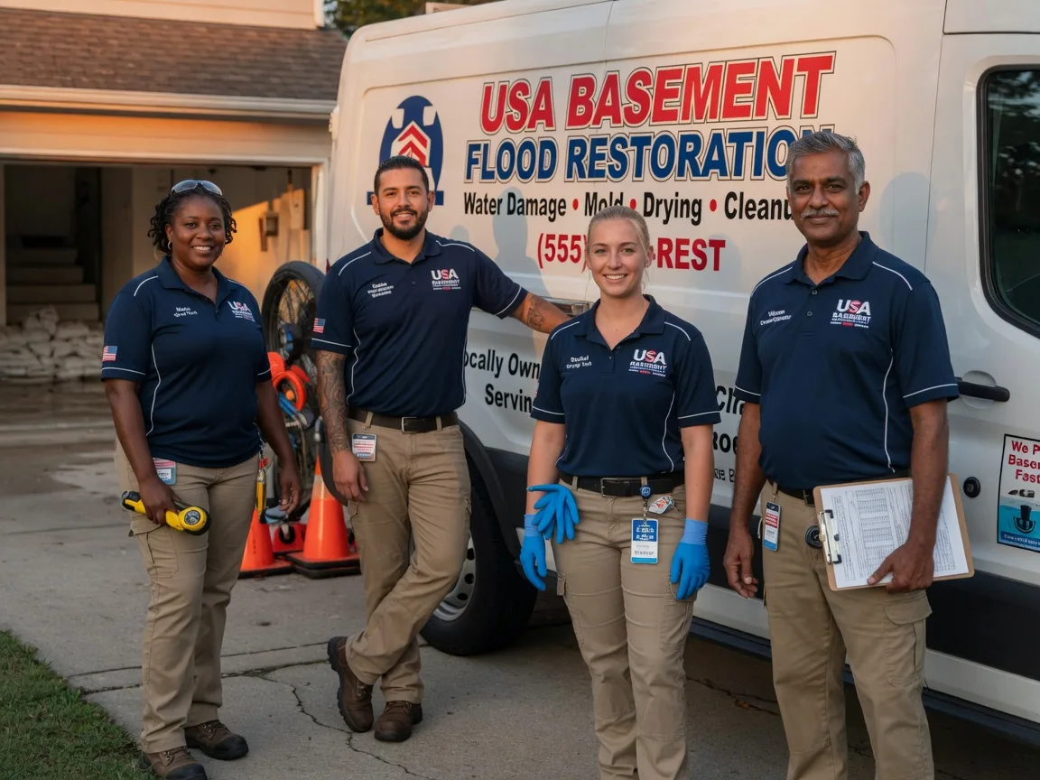 Basement Flood Cleanup company in Greensburg, LA