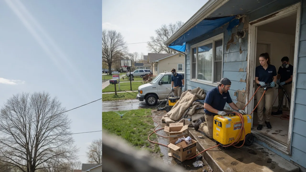 Basement Flood Cleanup in Greensburg, LA near me